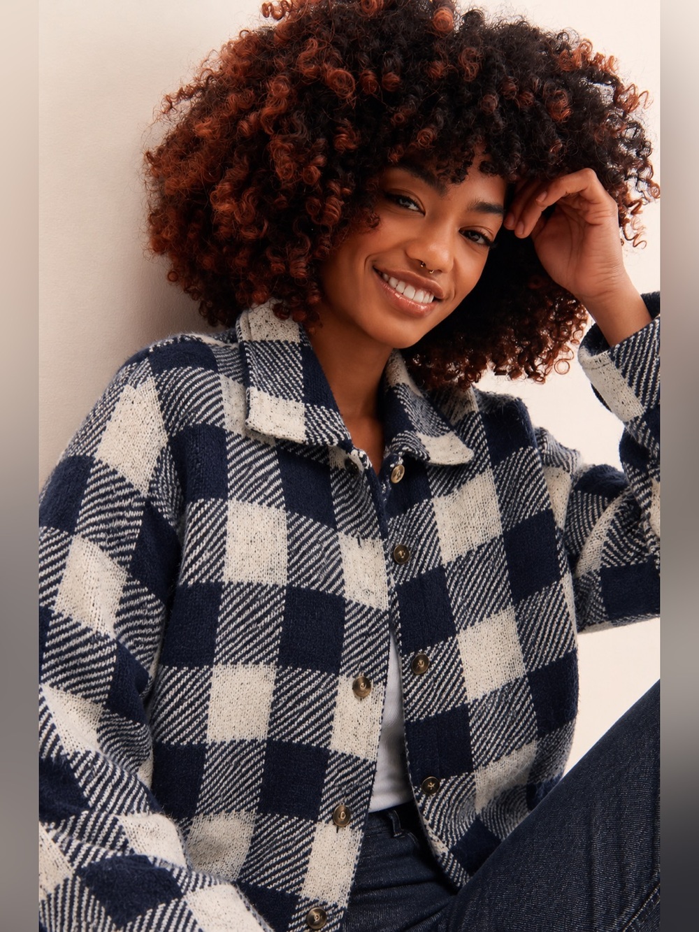 Sundry Lumberjack Plaid Jacket 3 XL